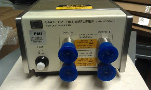 HP 8447F OPT H64 Amplifier