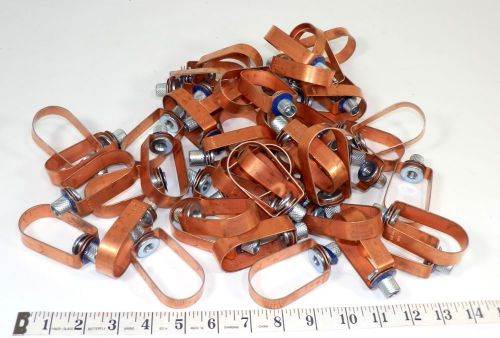 50 swivel loop hangers 1-1/4&#034; size  copper  erico #1010125cp  ~ (up1top) for sale