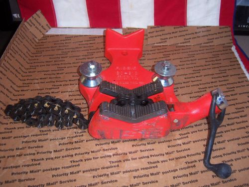Ridgid 40215 bc810 top screw bench chain vise brand new for sale