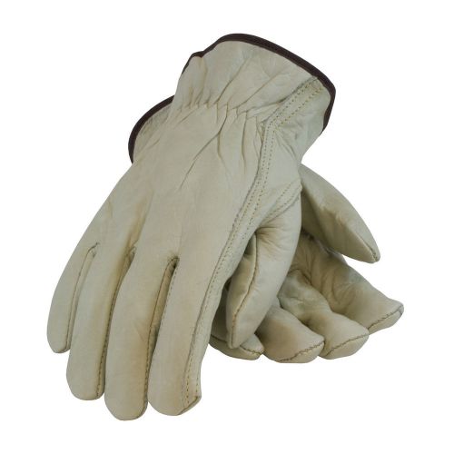 Leather Gloves Cowhide 3 Pair Pack Size SM
