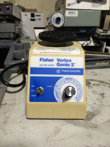 Fisher vortex genie 2 shaker model g-560 w/plate top for sale