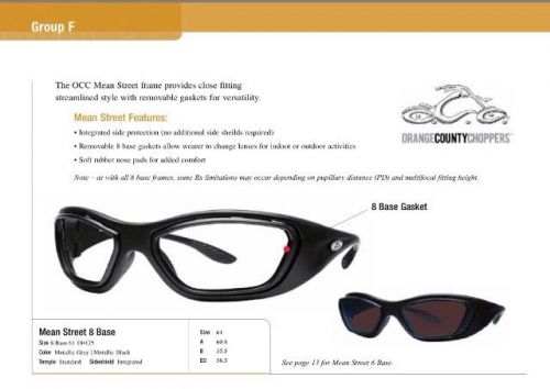 Mean Street AO Safety Z87-2 125 Orange County Collection Safety RX Glasses
