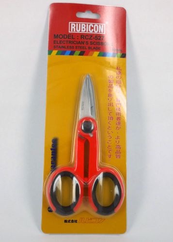 Rubicon 140mm Electrician&#039;s Scissors Stainless Steel Blade
