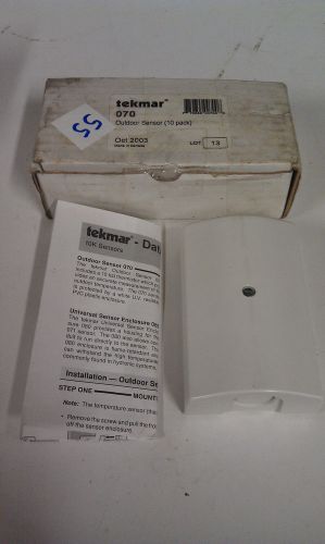NOS Tekmar 070 Outdoor Surface Sensor  H148
