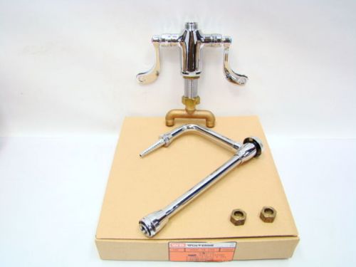 Wolverine Deck Mount Gooseneck Lab Mixing Faucet w/ Vacuum Breaker  (C9-1034)