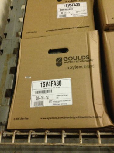 Goulds 1sv4ta30 4 stg esv stainless vertical water pump liquid end grundfos cr1 for sale