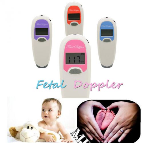 Ultrasound Fetal Doppler,Prenatal Baby Heart Sound Monitor + LCD Screen + 2.5mhz
