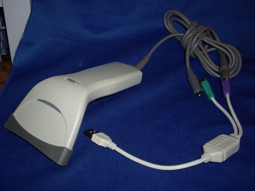Barcode Scanner - PS/2 or USB connection w/ Included Cables, Excellent Condition