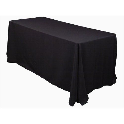 Polyester Tablecloth 90 X 132 Quality Made Linen Rectangular Wedding Catering