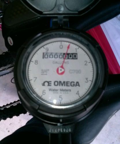 OMEGA C700 COLD WATER METER C700 BRAND NEW ,3/4 inches pipe.