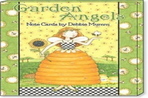 Leanin&#039; Tree Garden Angel&#039;s 12 Assorted Note Cards