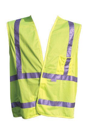 Fluorescent lime safety vest for sale