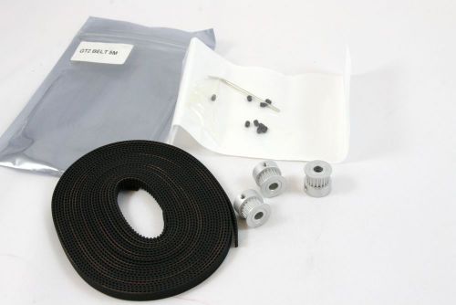 3 x Aluminum GT2 20T Pulley and 5 M Belt for DIY 3D Printer