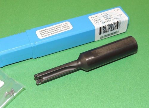 Allied 220y0s-075l short spade drill holder 3/8&#034; to 27/64&#034; coolant fed for sale