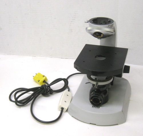 Carl zeiss standard 14 microscope base stand 47 09 14-9901/20 + stage 50963 for sale