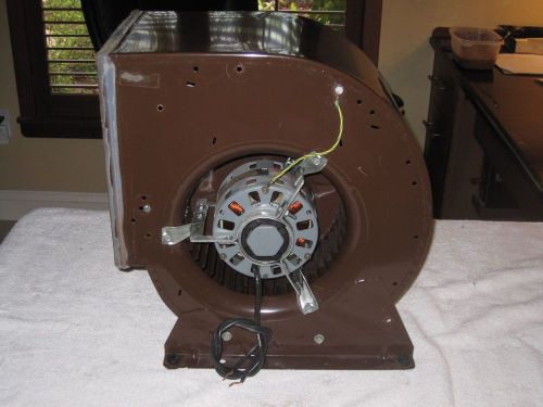 Dayton 4c589 centrifugal squirrel cage blower fan with dayton motor 3m663a for sale