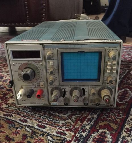 Tektronix TM503 SC 504 800MHz Oscilloscope And DM 502 Digital Multi-meter Used