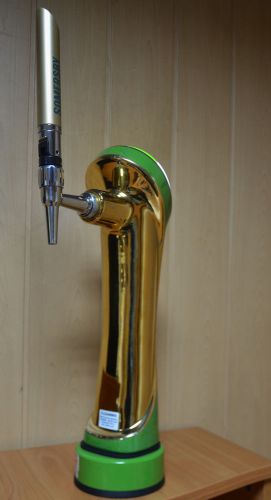 Beer tap faucet draft single tower keg kegerator somersby  lights logo for sale