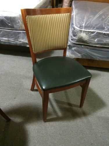 Used wood frame commercial grade restaurant dining chairs for sale