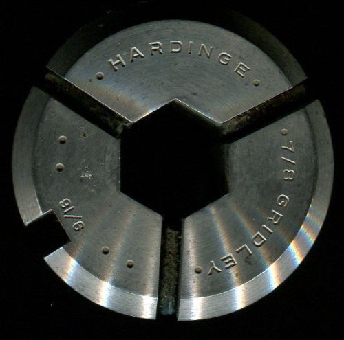 Hardinge Collet  7/8 Gridley  size 9/16 Hex