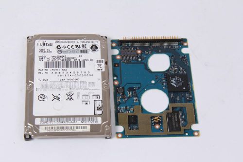 Fujitsu mhv2040at 40gb 2,5 ide hard drive / pcb (circuit board) only for data for sale