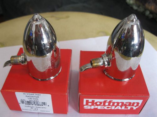 2 new itt hoffman no 40 steam radiator air angle vent valve~made in usa for sale