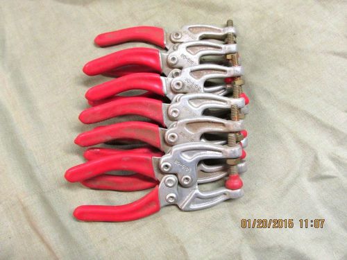 ALL AMERICAN TOGGLE PLIER CLAMPS  MODEL  80-5102  6 PCS