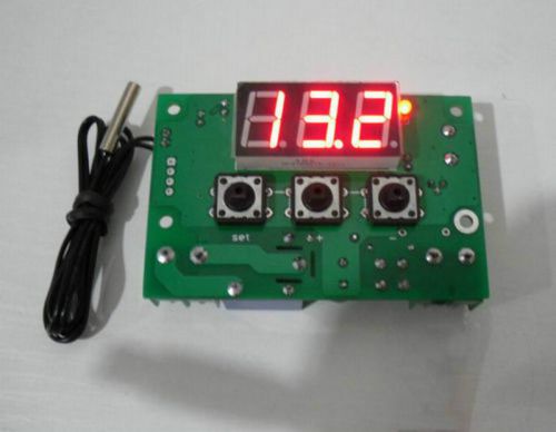 -50-110°C DC12V digital thermostat temperature controller thermometer W/ sensor