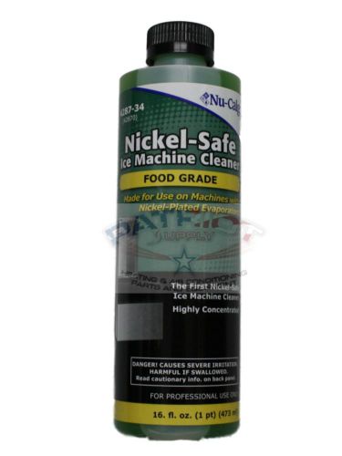 Nu-calgon 4287-34 nickel safe ice machine cleaner 16oz for sale
