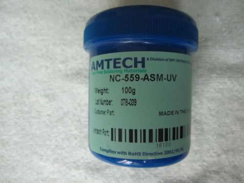 100g Amtech NC-559-ASM-UV Flux Soldering Paste Lead Free RoHS Original