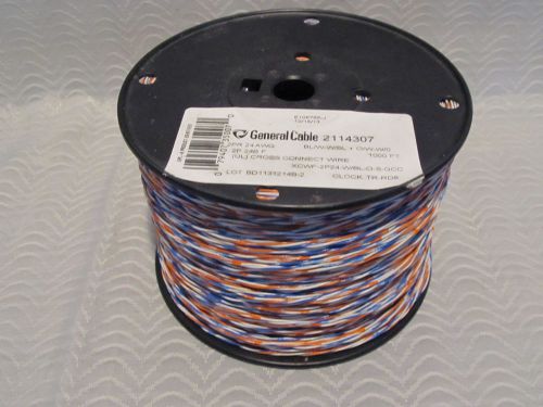 General Cable 2PR 24AWG (UL) Cross Connect Wire P/N 2114307