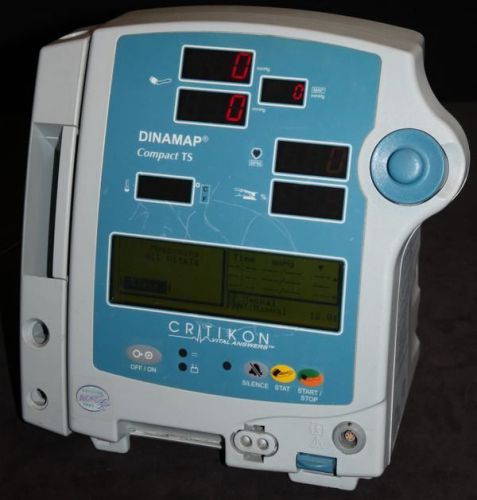 Critikon Dinamap Compact TS Patient Monitor 117216 NR SPO2 Free Shipping!