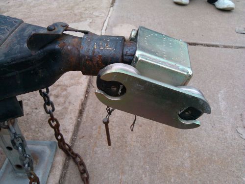 Bulldog trailer coupler lock , the clam vault , made in usa for sale