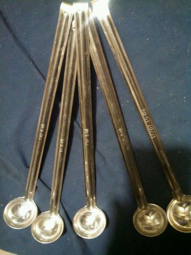 Commercial kitchen 1/2 oz Ladle 15ml Stainless Steel 12&#034; NICE
