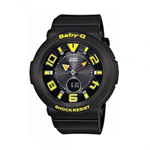 CASIO BGA-1600-1B1JF Watch LED light Band 125-180mm Clock of 48 city