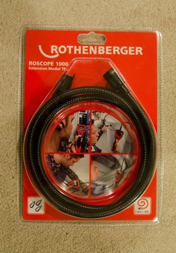 *NEW* Rothenberger ROSCOPE 6&#039; Video Extension Module For ROSCOPE 1000 or 500