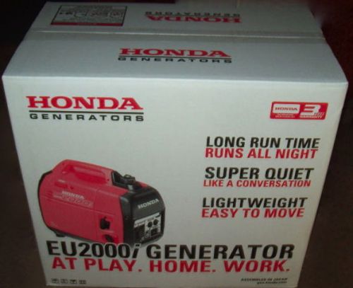 New honda eu2000i eu 2000i super quiet generator portable inverter 2000 watt for sale