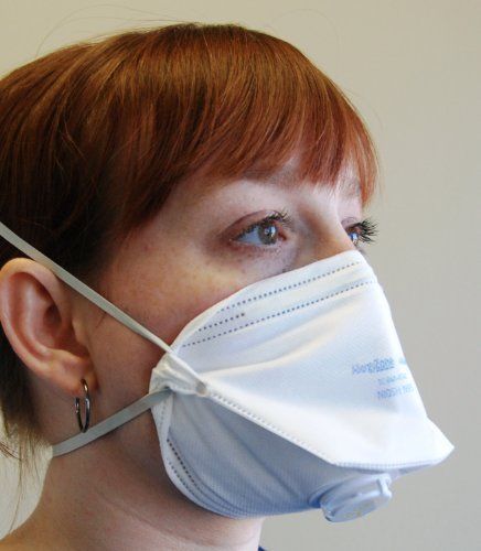 Allergyzone niosh n95 flat-folded respirator for sale