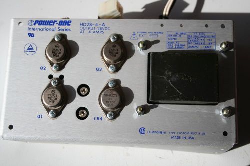 Power one hd28-4-a power supply 28vdc  3amp output for sale