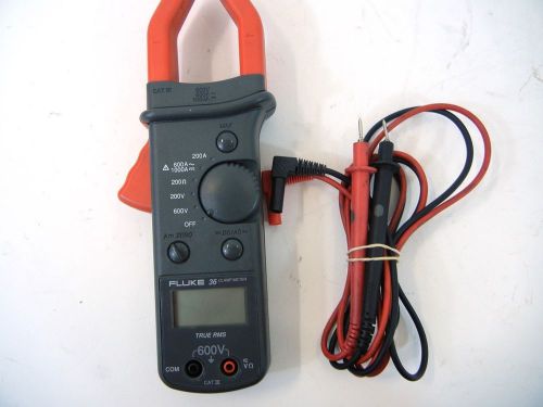 Fluke 36 true rms clamp meter w/ leads for sale