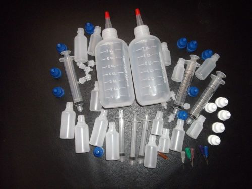 E liquid vaporizer diy kit with 2 8oz  5  10ml 15ml empty eye  bottles  e juice for sale