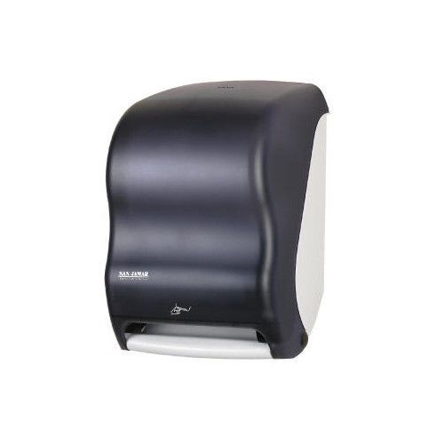 San Jamar Smart System with IQ Sensor Towel Dispenser in Black Pearl