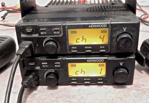 Kenwood tk-805d uhf transciever pair w/ mics for sale