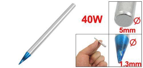 5mm Dia Round Shank Pointed Soldering Tip Tool 70mm Length 40W