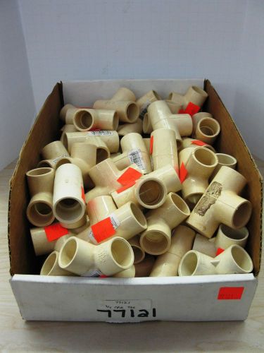 Contractor Bulk Lot of 29 Pieces 3/4&#034; Nibco CPVC Tee Free Shipping!