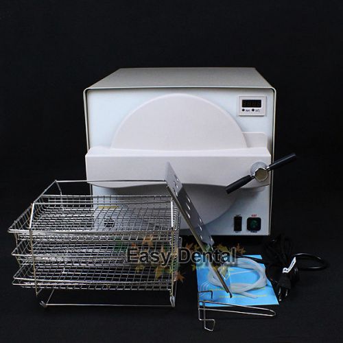 110v or 220v automatic autoclave steam sterilizer 18l beauty dental equipment for sale