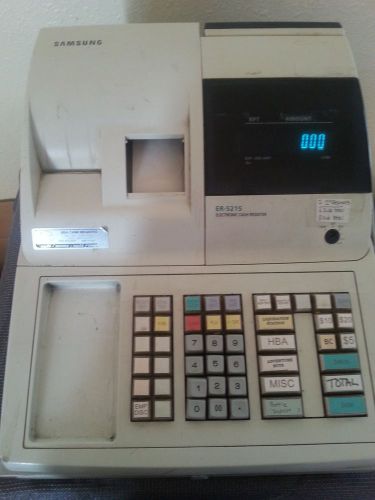 samsung er-5215 Electronic Cash Register point of sale small business