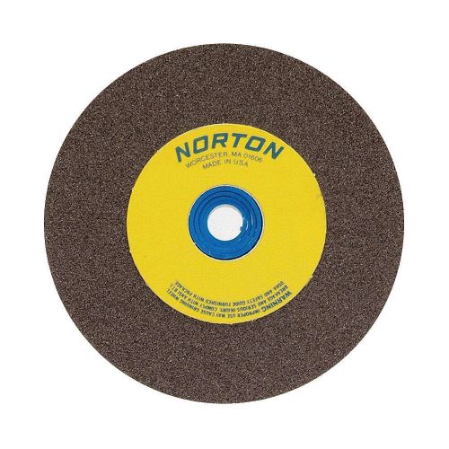 Norton 07660788290 aluminum oxide grinding wheel  t1 10x1x1.25  60/80  brown for sale