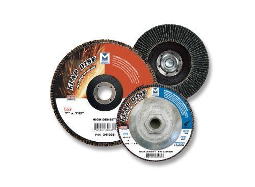 Mercer Abrasives 345060-10 Type 29 Standard Flap Discs Aluminum Oxide 4-Inch by.