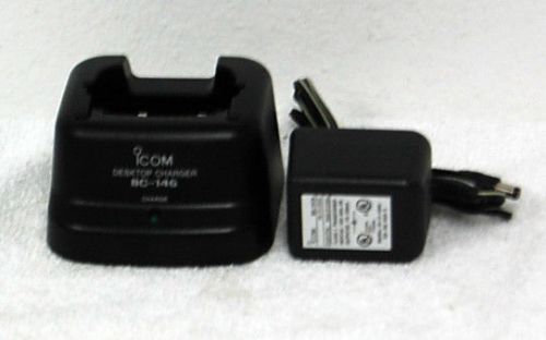 Icom battery charger bc-146 ic-v8 ic-v82 ic-f22s ic-f11 ic-f21 a041 bp209 bp210 for sale